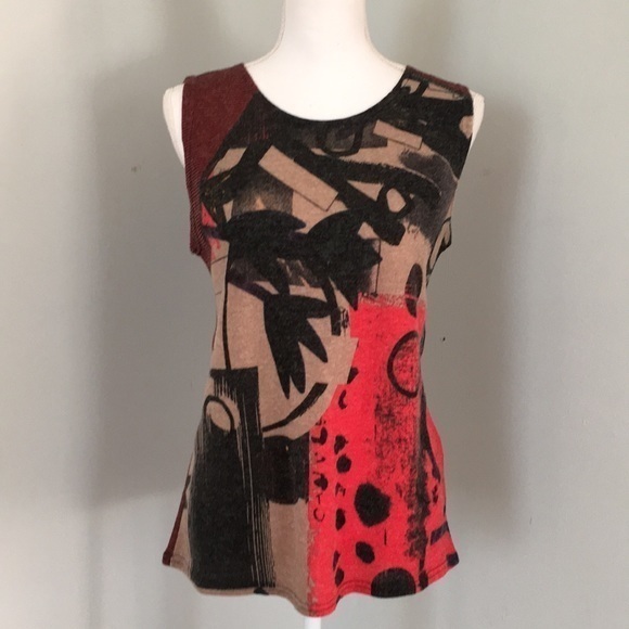 DAMEE, Inc. abstract shell with matching jacket - Picture 2 of 8